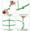 Water Dripper Loop With Support Self Watering Adjustable Watering Emitter Self Watering Rings ! *3PCS 5