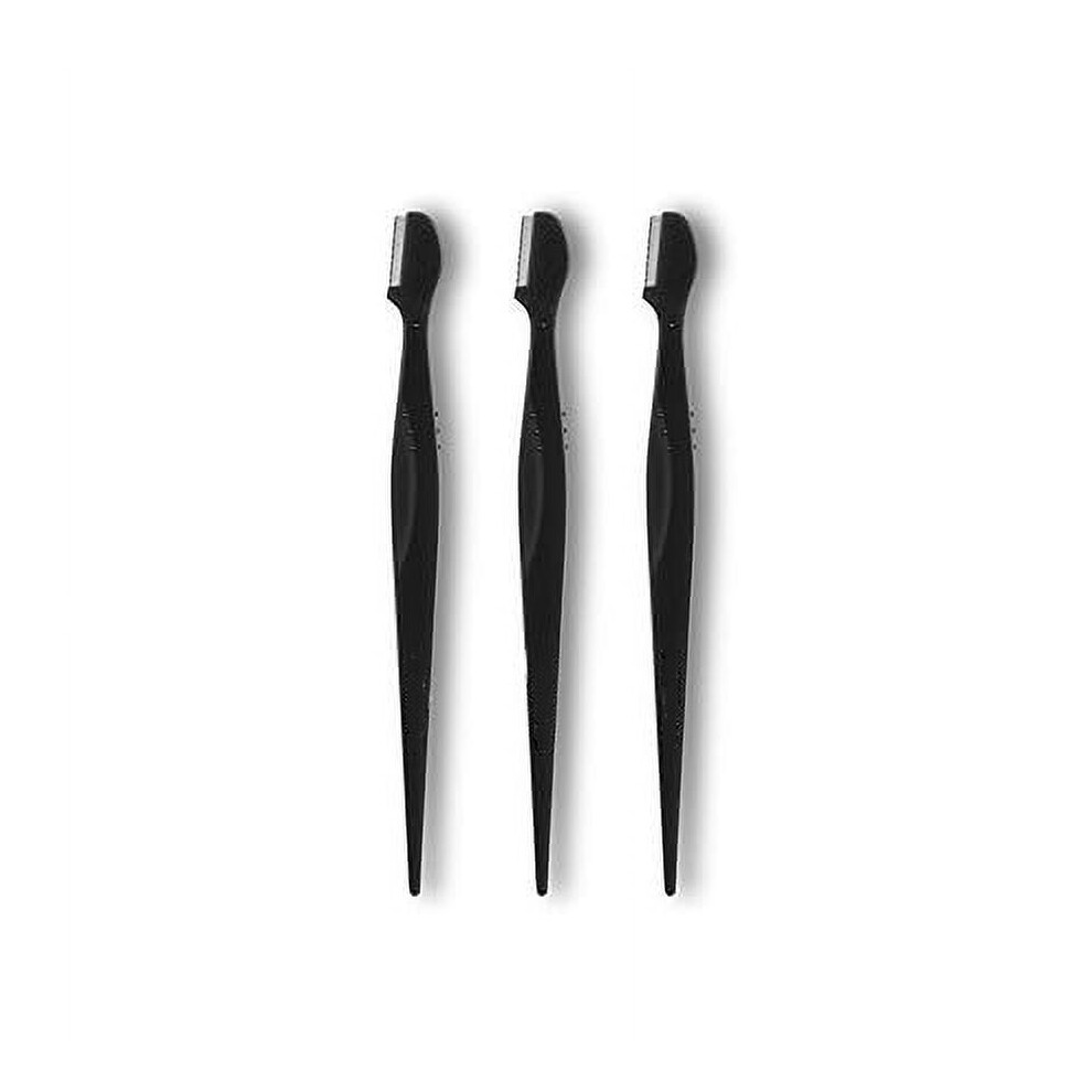 Brow Touch Up Razor with Ultra-compatible Sharp Stainless Steel Blades, Removes Facial Hair & Peach Fuzz, Includes Protective Cover