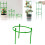 Water Dripper Loop With Support Self Watering Adjustable Watering Emitter Self Watering Rings ! *3PCS 2