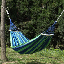 WinysinComfort Durability Yard Striped Hanging Chair Large Chair Hammocks 260X150CM