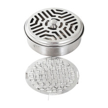 Kayannuo Bedroom Decor Christmas Clearance Classical Design Portable Mosquito Coil Holder Box Iron Case Holder with Lid Living Room Decor