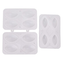 Meatball Maker Press Tool, ABS Mold for Uniform Shape, Dishwasher Safe, 4 Compartments Kitchen Use