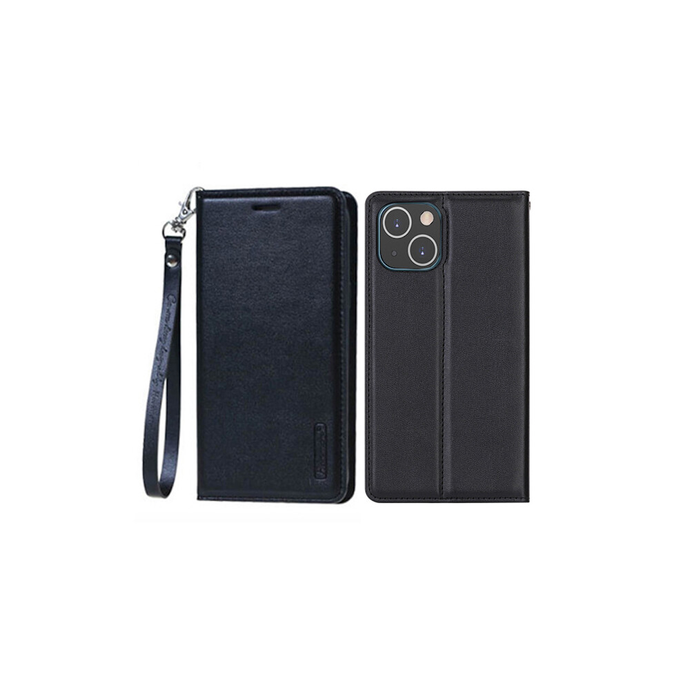 Compatible With Iphone 13 - Hanman Wallet Case Black 9555307205456