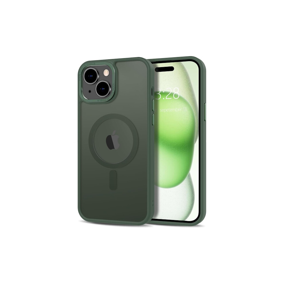 Compatible With Iphone 14 Case - Magsafe Frosted Case - Dark Green 9555307205661