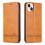 Compatible with iPhone 15 - Wallet Case 3 Card Slots in Leather Red 5