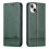 Compatible with iPhone 15 - Wallet Case 3 Card Slots in Leather Red 4
