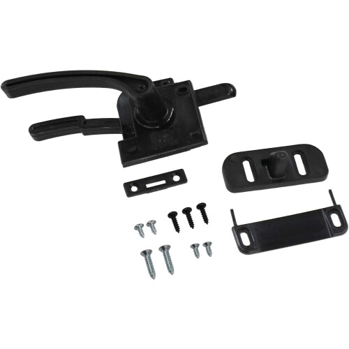 Dexter 990003-01 Plastic Right Hand Screen Door Handle Kit-Black