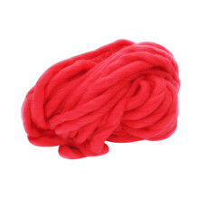 Super Bulky Chunky Wool Yarn, Thick Pencil Roving Yarn for Needle Knitting and Crochet