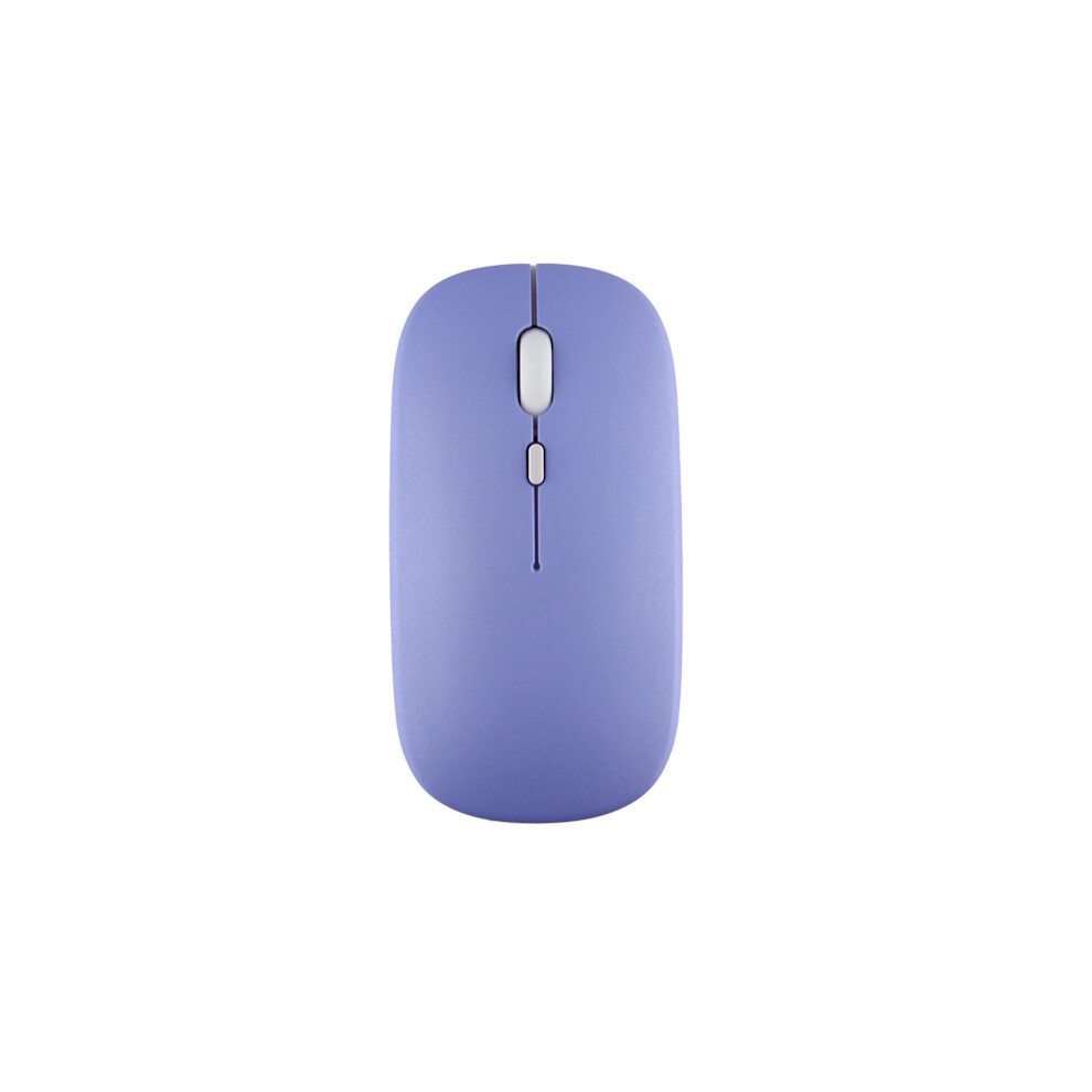 Bluetooth Mouse Compatible With Ipad, Samsung Matepad, Lenovo Mipad, Android, Windows Tablet & Laptop - Wireless, Battery, Purple 9402001827036