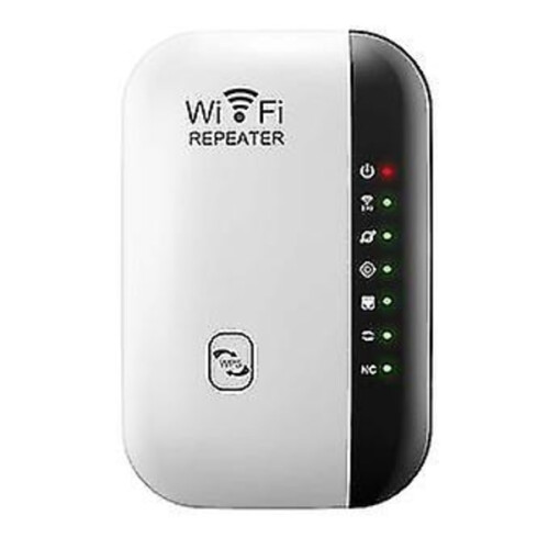 Wifi Extender Signal Booster Wireless Internet Long Range Amplifier-White - Perfet