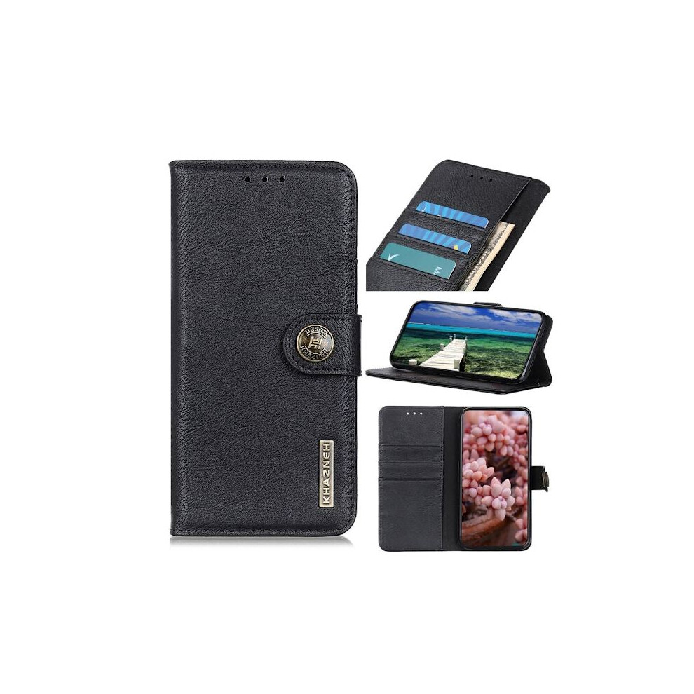 Khazneh Compatible With Samsung Galaxy S22 Plus Wallet Case - Black 9402001828415