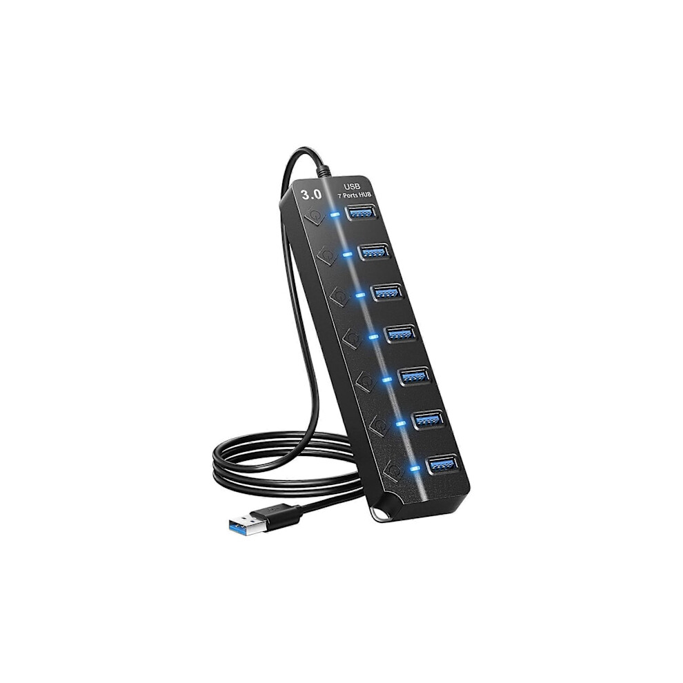 Port Usb Hub Splitter Multi Hub Usb 3.0 Adapter Usb Multiple Ports Power Adapter With Power Switch 9402001827586