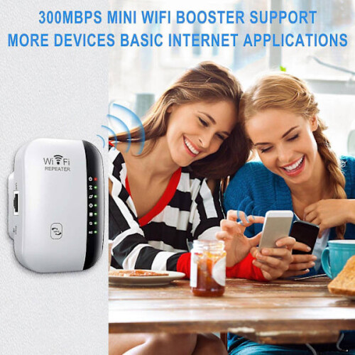 Wifi Extender Signal Booster Wireless Internet Long Range Amplifier-White - Perfet 2