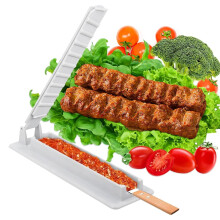 Barbecue Clips,Skewer Maker Grill Plastic Skewer Manual Skewer Maker Are Portable And Easy To Use And A Grilling Necessity by TALKVE