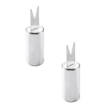18PCS Stainless Steel Corn on the Cob Skewers, Compatible with BBQ, Camping, Picnics, Parties