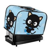 Chococat Toaster Cover 2 Slice, Bread Dust Cover & Fingerprint Protection-Polyester, Kitchen Small Appliance Covers