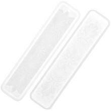 2 Pcs Silicone Moulds Bookmark Mold Epoxy Resin Molds Molde Para Resina Kits