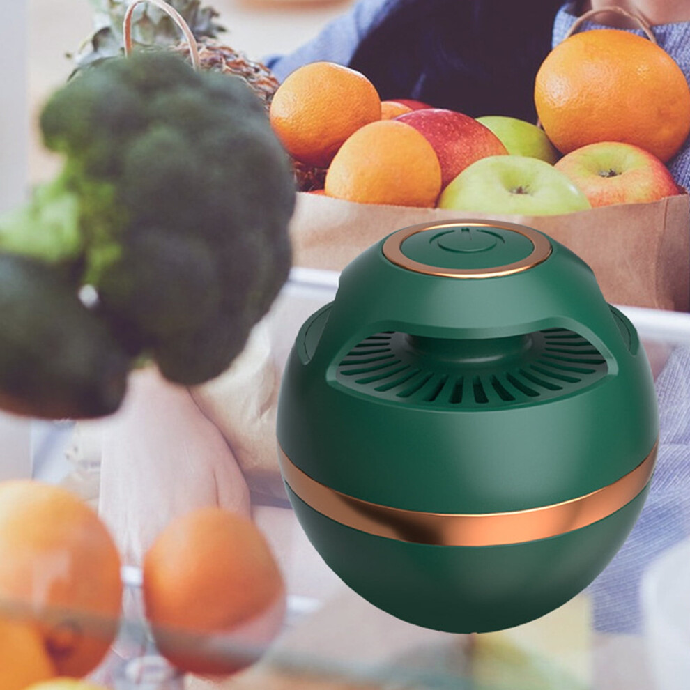 Holiday Savings! WJSXC Kitchen Gadgets Clearance: Portable Mini Refrigerator Deodorizer with Ozone, Compatible with Green Fridges, Removes Odors-image-OPC-PR8WZPS-NEW