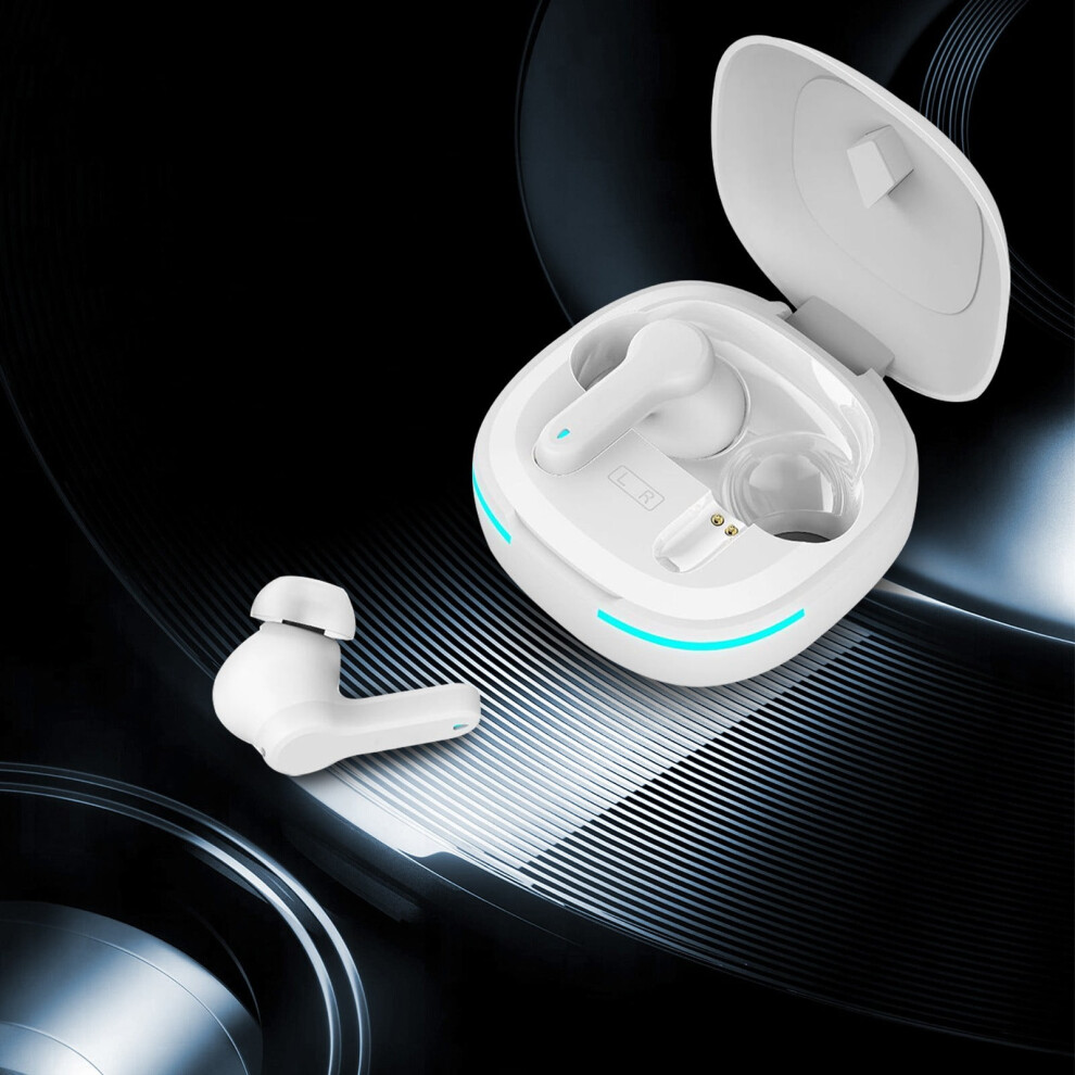 Headphones Gnobogi Noise Canceling In-Ear Wireless Bluetooth Headset Bt5.3 Gaming Streaming Headset Earbuds Portable Audio Clearance Light 9181073090974