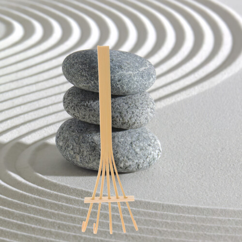 Zen Garden Tools Rake Accessories Decorations Bamboo 2