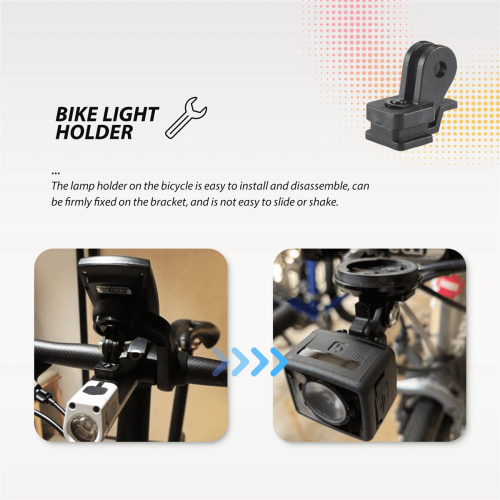 Bicycle Front Lamp Code Meter Holder Mount Bracket for Ion Prort Lifting Tail Lamp Bicycle Accessories 2