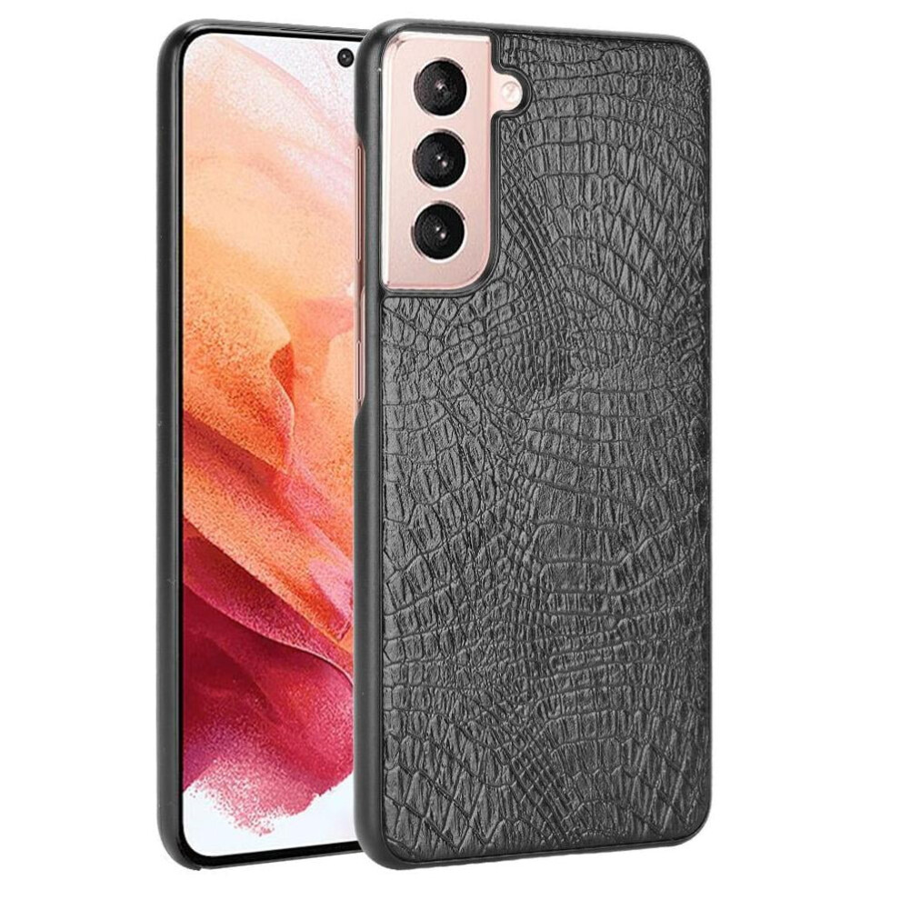 Stylish Classic Case For Compatible With Samsung Galaxy S21 Compatibility Anti Scratch Protective Cover Classic Alligator Fashion 9558633644418