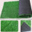 3 Pack Artificial Grass Roll with Realistic Texture, Durable Backing for Garden Balcony Patio Decor 3