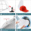 Hat Washer for Washing Machine, Baseball Cap Cleaner with Mesh Bag and Durable Frame, White 1 Pack 5