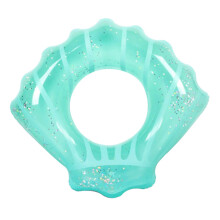 Ring Shell Shape PVC Inflatable Pool Float with Secure Flotation and AntiLeak Valve