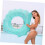 Ring Shell Shape PVC Inflatable Pool Float with Secure Flotation and AntiLeak Valve 2