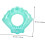Ring Shell Shape PVC Inflatable Pool Float with Secure Flotation and AntiLeak Valve 5
