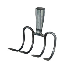 Stainless Steel Garden Rake Heavy Duty for Soil Preparation and Landscaping