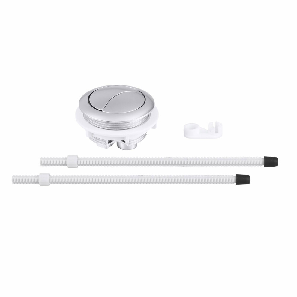 Universal Dual Flush Toilet Button Replacement Round Adjustable Water Saving For Cistern 9053599921196