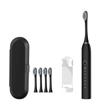Home Appliances Gnobogi Powerful Electric Toothbrush Adult Timer Brush 5 Mode USB Charger Rechargeable Tooth Brushes Replacement Heads Set Clearance