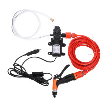 Portable Car Pressure Washer 12V Pressure Cleaning Pump Kit with Safety Auto Shutoff for Vehicles