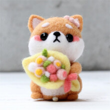 Kayannuo Back to School Clearance Kids Toys Cute Dog Pattern Handmade Poke DIY Wool Felts Material Production Package