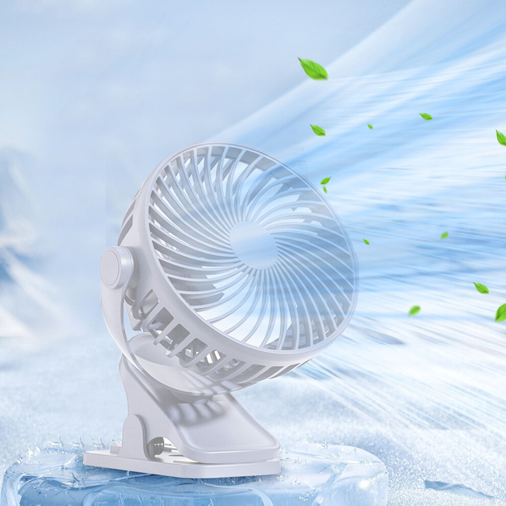 Cyber_monday Deals 2024 Viflosae Clip-On Desktop Fan Student Dormitory Bed Clip-On Fan Office Usb Small Fan Charging Clip Electronics Gadgets 9499224071445