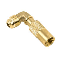 Brass Elbow Adapter for Blackstone Grill 90-Degree Design, Compatible with Propane Tanks