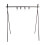 Outdoor Cooking Utensils Hanger Foldable Camping Clothes Hanger Triangular Pot Hanger Suitable for Camping 1