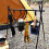 Outdoor Cooking Utensils Hanger Foldable Camping Clothes Hanger Triangular Pot Hanger Suitable for Camping 7