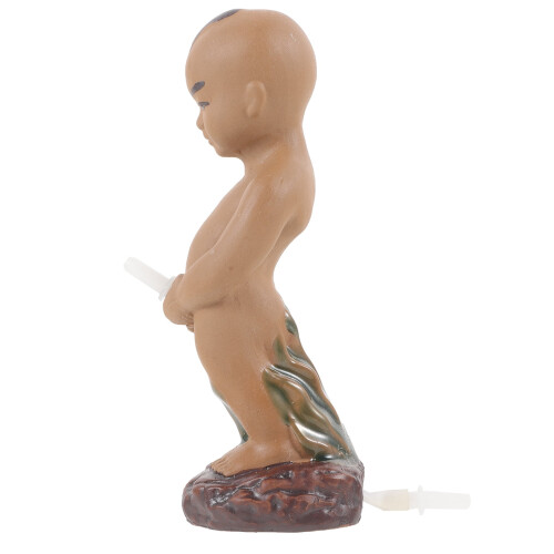 WeiWei Ceramic Pee Boy Fountain for Home Garden Decor 2