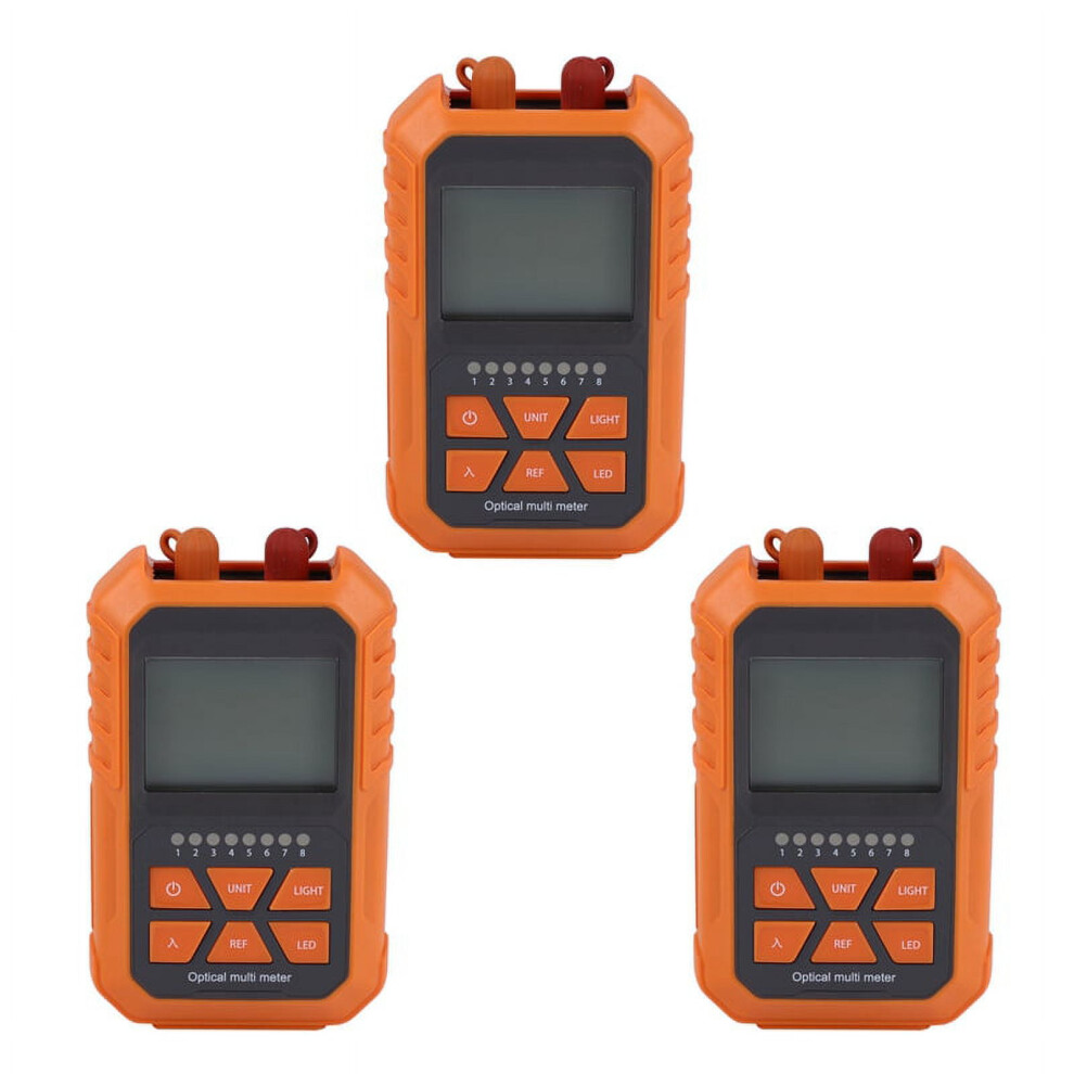 3X 3In1 Optical Power Meter Visual Fault Locator Network Cable Optical Fiber Tester 1Mw With 5Km Visual Fault Locator 9338982189705