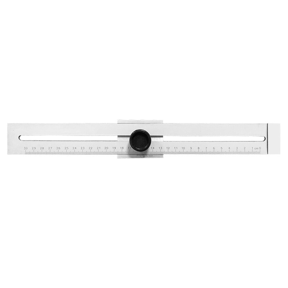 Precision Marking Gauge,Woodworking Scribing Square Ruler, Scribing Marker Ruler 9338982190824