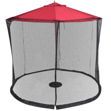 YOBOLK Umbrella Outdoor Patio Straight Rod Umbrella Parasol Sun Umbrella Net Cover Clearance Sun Umbrella