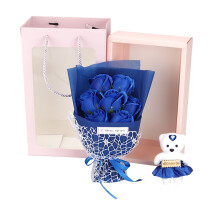 Jacenvly Grinch Christmas Decorations Clearance Artificial Rose Flower Leaf Bridal Bouquet Wedding Home Decoration Room Decor