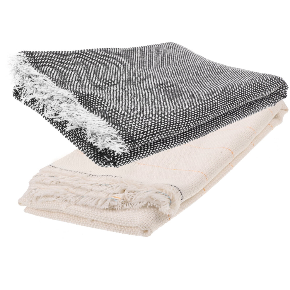 2 Pcs Carpet Backing Area Rugs Rug Tufting Nonslip Particle Fabric Carpet Supplies Tufting Cloth