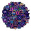 100 neon graffiti stickers F 1