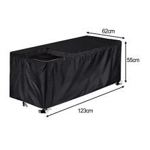 Fire Pit Cover,Rectangular Firepit Fireplace Table Patio Fire Pit Covers for Propane Fire Pit Table,47x24x21 Inch