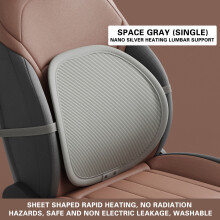 YiFudd Car Lumbar Heating Cushion Winter Car Lumbar Cushion Neck Headrest Neck Pillow Waist Hot Compress Household