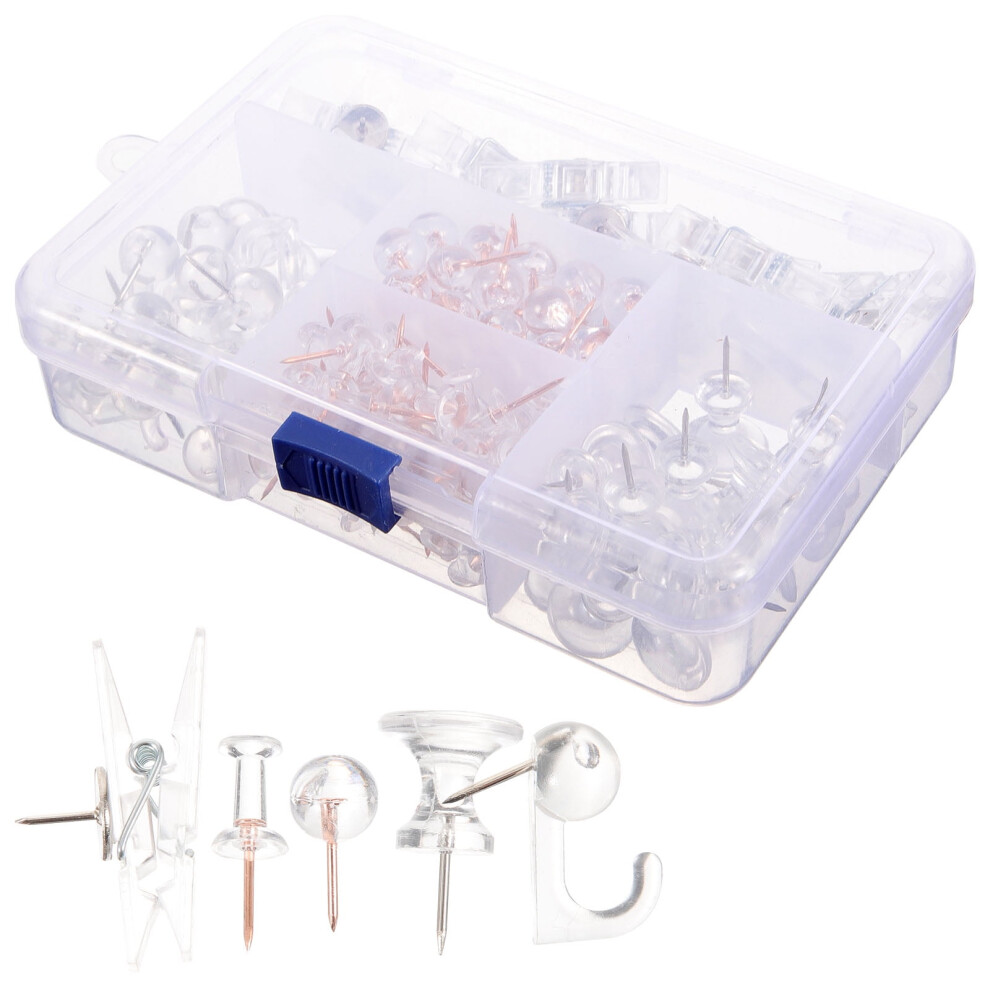 Office Chaiers Versatilen Replaceable Push Pin Map Thumbnails Convenient Pushpins Combination Plastic 9353595253971
